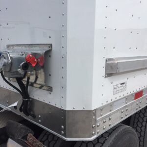 Stainless Front and Aluminium Beveled Corner